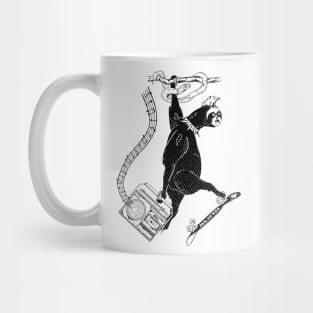 Eighties Music sloth Mug